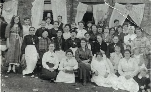 Armistice Day Street Party Pelton Fell 1918