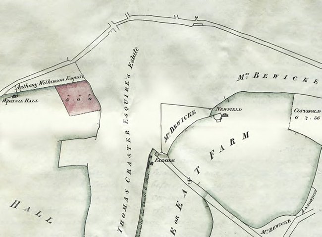 Map of Craghead 1839